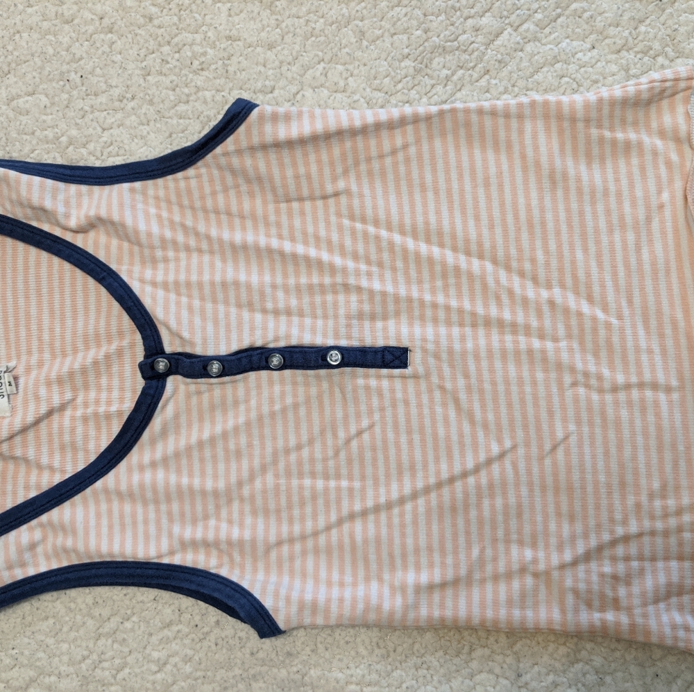 Striped crop tanktop